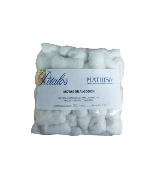 MOTAS DE ALGODÓN