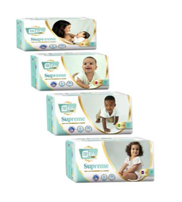 PAÑALES DESECHABLES TB KIDS SUPREME  
