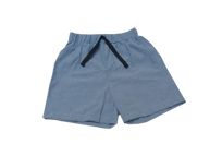 SHORT DE NIÑA CON OJALES Y CINTA