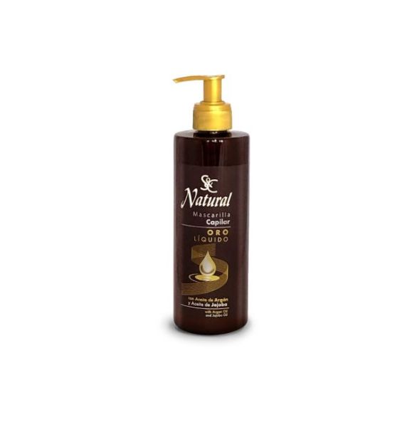S&C NATURAL MASCARILLA CAPILAR ORO LIQUIDO 400 ML