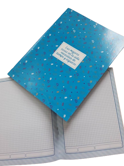 LIBRETAS CUADRICULADAS DE 104PAG.