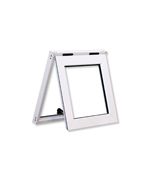 VENTANA PROYECTANTE LACADA EN BLANCO CON CRISTAL 6MM DE 700X600