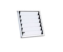 VENTANUCO MIAMI METÁLICA PARA BAÑO LACADO EN BLANCO DE 600X600