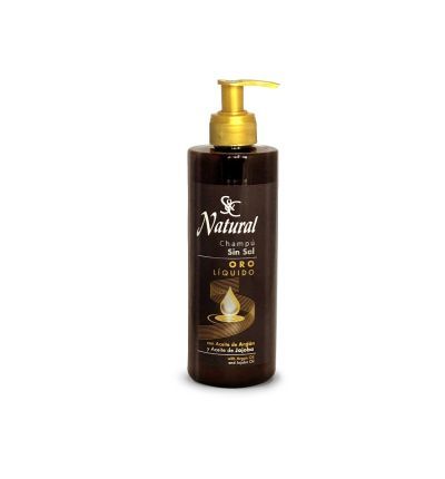 S&C NATURAL ORO LIQUIDO CHAMPU S/ SAL ORO LIQUIDO 400 ML