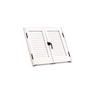 BAJO MESETA PUERTAS ABATIBLES PERSIANAS 2 HOJAS 900MMX750MM