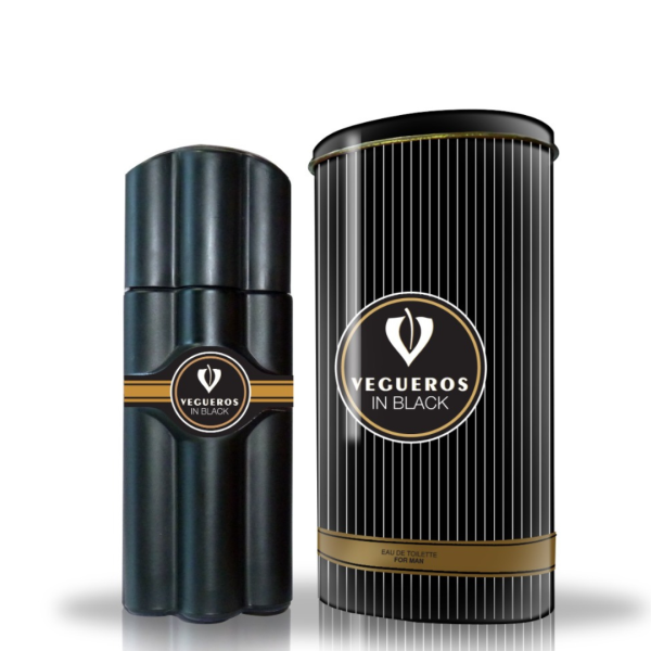 VEGUEROS IN BLACK EAU DE TOILETTE FOR MAN 100 ML