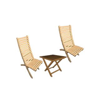 JUEGO DE TERRAZA DESARMABLE