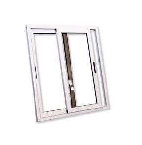 VENTANA DE CORREDERA LACADA EN BLANCO CON CRISTAL 6MM DE 1400X1200